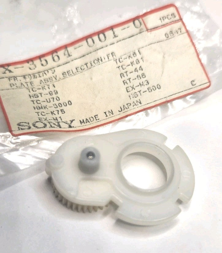 Sony Genuine Part - FR Selection Plate Assy for TC-K71/K75/K61 PN X-3564-001-0