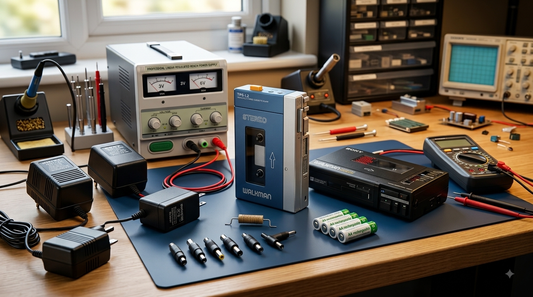 Powering Vintage Walkmans Safely