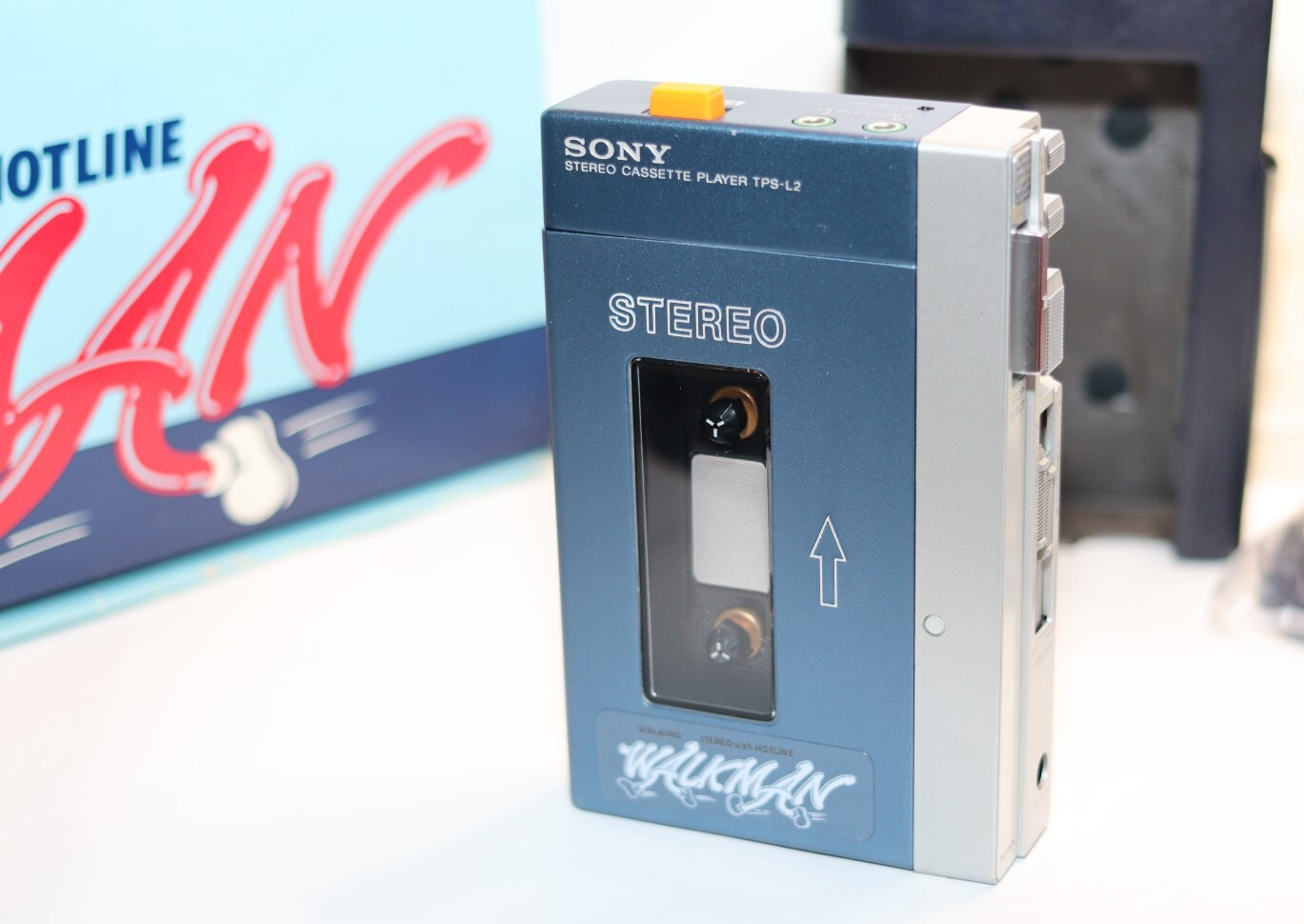 REFURBISHED - Sony Walkman Cassette Player Sony TPS-L2, Including Accessories in Original box. Rare Japanese Version Serial matched - (Fully Operational) Serial No: 62646