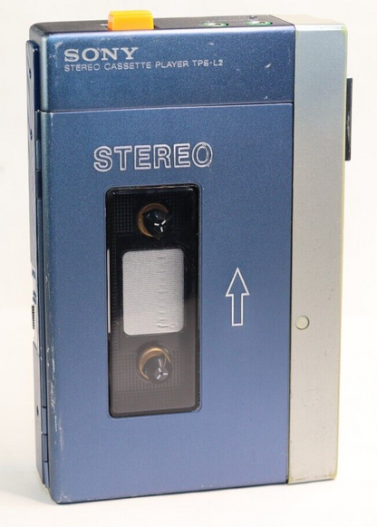 REFURBISHED - Sony Walkman Cassette Player TPS-L2 2nd Generation With Case - (Fully Operational) Serial Number :122826