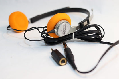 REFURBISHED - Sony MDR-3 - Headphones - Walkman Headphone - (Fully Operational) with Adapter Audio Jack