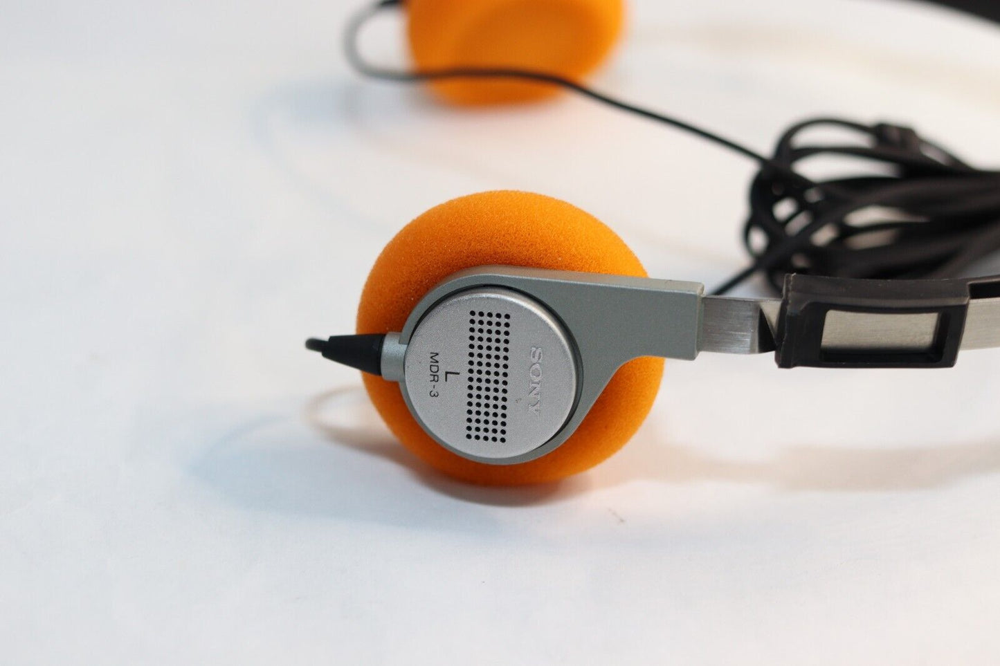 REFURBISHED - Sony MDR-3 - Headphones - Walkman Headphone - (Fully Operational) with Adapter Audio Jack