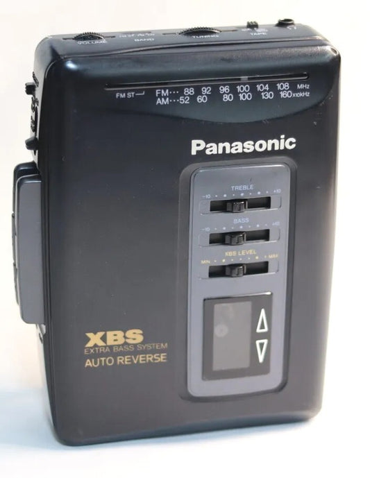 REFURBISHED - Panasonic Radio/Cassette Player RQ-V153 - (Fully Operational) Serial No:BA2EB23827