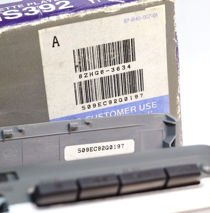 REFURBISHED - Aiwa Cassette Player HS-GS392 In Box - (Fully Operational) SN: 509EC92Q0197