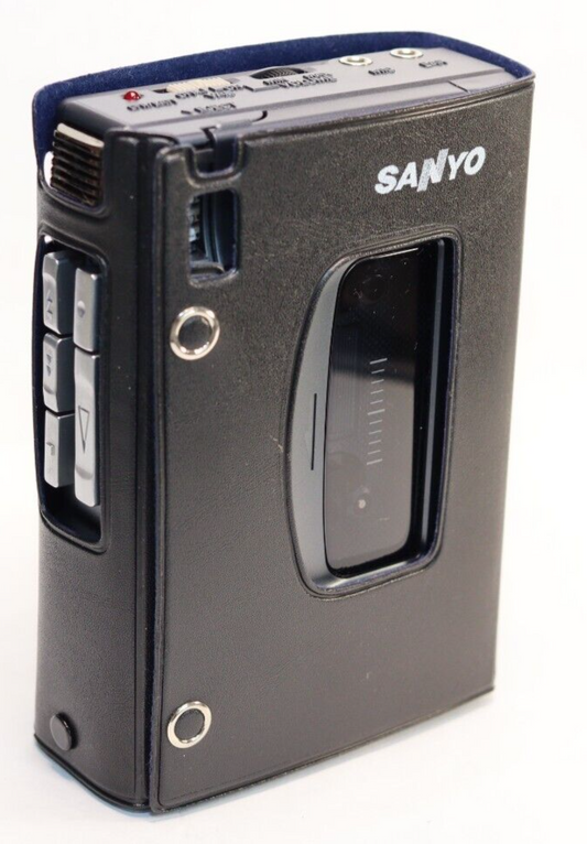 REFURBISHED - Sanyo Cassette-Recorder TRC-800C Boxed inc Case and Documents - SN: N5300077 - (Fully Operational)