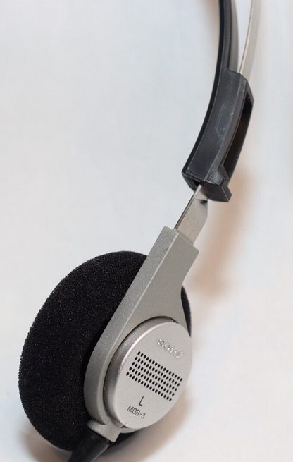 REFURBISHED - Sony MDR-3 - Boxed Headphones - Walkman Headphones  - (Fully Operational) with Amended Audio Jack