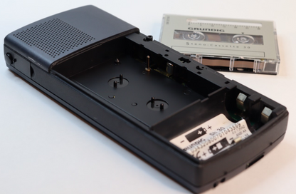 REFURBISHED - Grundig Stenorette Sh 30 , Plus 30min Cassette - (Fully Operational) Serial No: 034320800701043599