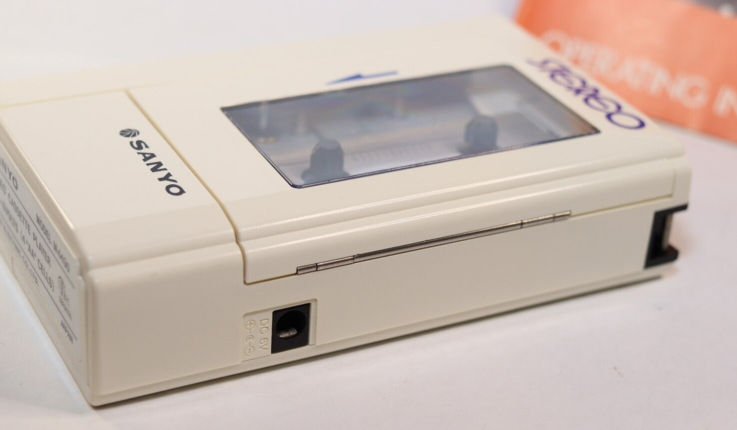 REFURBISHED - Sanyo Cassette Player M4430 - Serial Matched Boxed With Case ,Shoulder Strap and Instructions - (Fully Operational) Serial No: 14503554