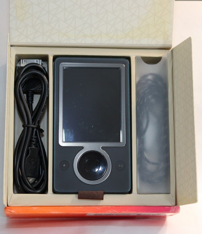 REFURBISHED - Microsoft Zune 30Gb with "Premium Earphones" - as seen in Guardians of the Galaxy 3 (Fully Operational) Serial Matched Box No: 018748764610