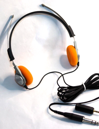 REFURBISHED - Sony MDR-3 - Headphones - Walkman Headphone - (Fully Operational) with Adapter Audio Jack