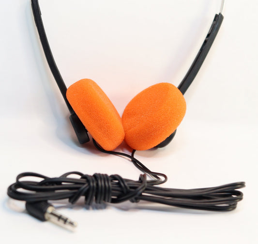 Classic Retro Look Headphones. Simple Everyday Sound.