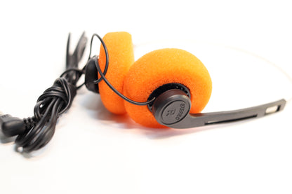 Classic Retro Look Headphones. Simple Everyday Sound.