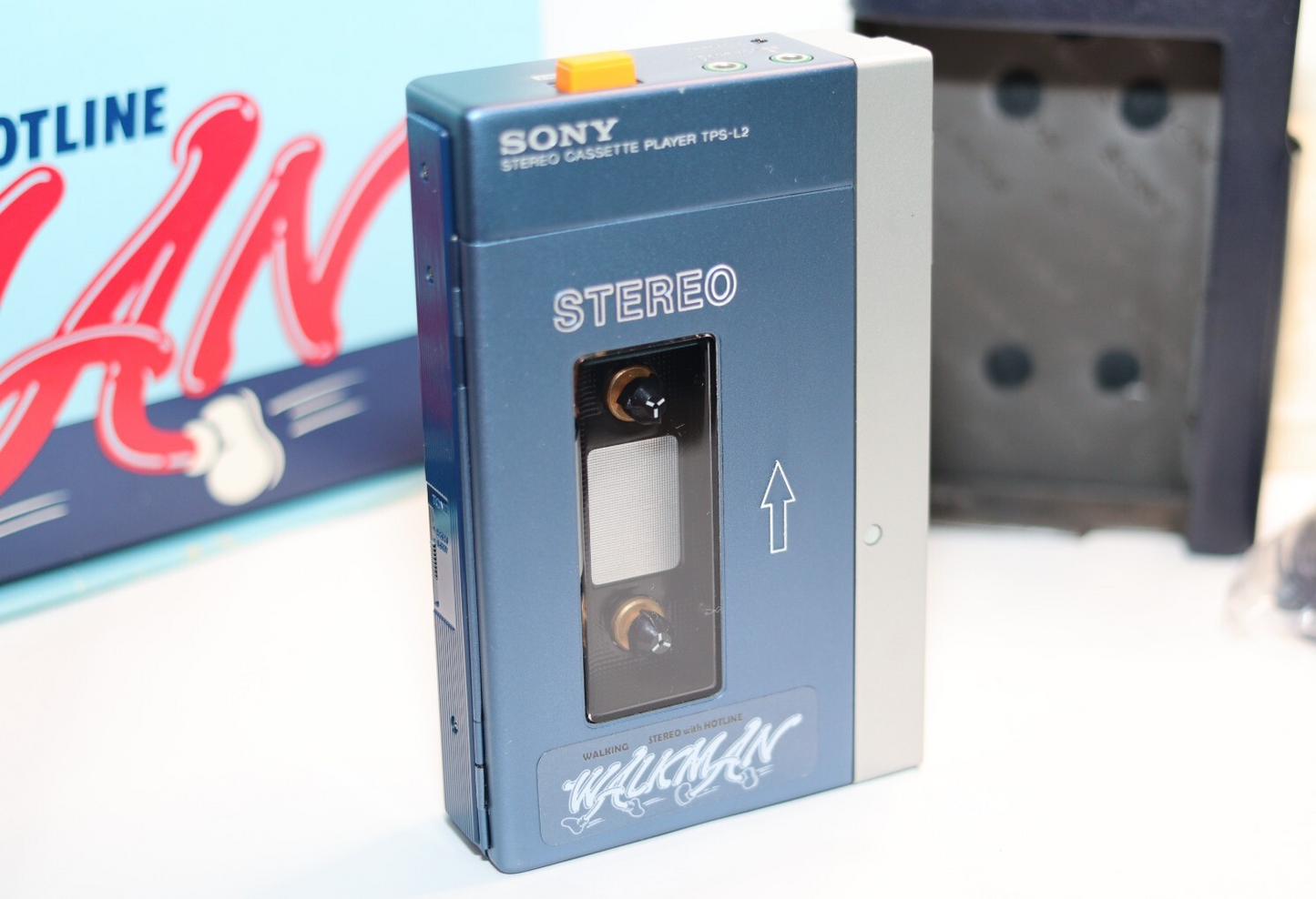 REFURBISHED - Sony Walkman Cassette Player Sony TPS-L2, Including Accessories in Original box. Rare Japanese Version Serial matched - (Fully Operational) Serial No: 62646