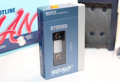 REFURBISHED - Sony Walkman Cassette Player Sony TPS-L2, Including Accessories in Original box. Rare Japanese Version Serial matched - (Fully Operational) Serial No: 62646