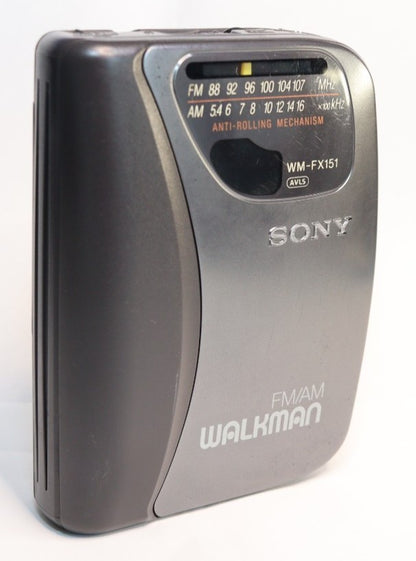 REFURBISHED - Sony Walkman Radio/Cassette WM-FX151 - (Fully Operational) Serial No: 814055