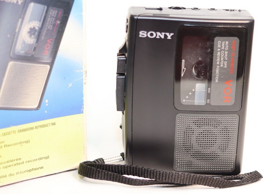 REFURBISHED - Sony Walkman Cassette-Corder BOXED TCM-S66V - (Fully Operational) SN: 220250