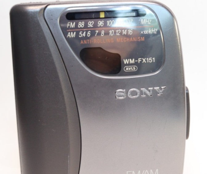 REFURBISHED - Sony Walkman Radio/Cassette WM-FX151 - (Fully Operational) Serial No: 814055