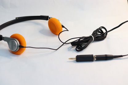 REFURBISHED - Sony MDR-3 - Headphones - Walkman Headphone - (Fully Operational) with Adapter Audio Jack