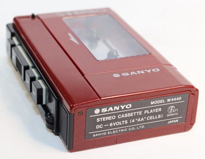 REFURBISHED - Sanyo Cassette Player M4440 - (Fully Operational) Serial No: 14526806