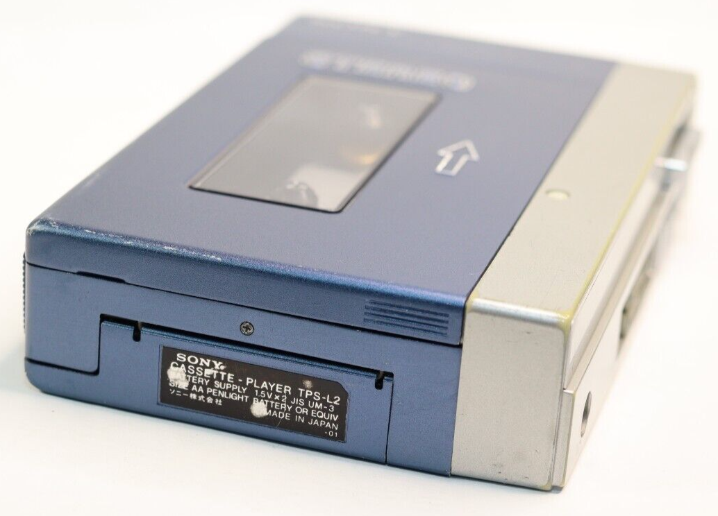 REFURBISHED - Sony Walkman Cassette Player TPS-L2 2nd Generation With Case - (Fully Operational) Serial Number :122826