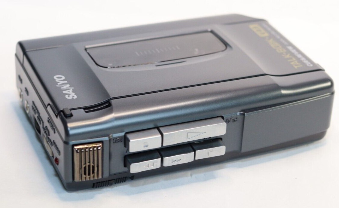 REFURBISHED - Sanyo Cassette-Recorder TRC-800C Boxed inc Case and Documents - SN: N5300077 - (Fully Operational)