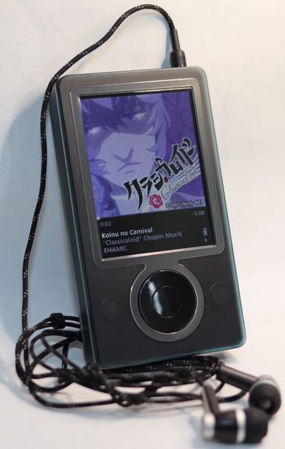 REFURBISHED - Microsoft Zune 30Gb with "Premium Earphones" - as seen in Guardians of the Galaxy 3 (Fully Operational) Serial Matched Box No: 018748764610