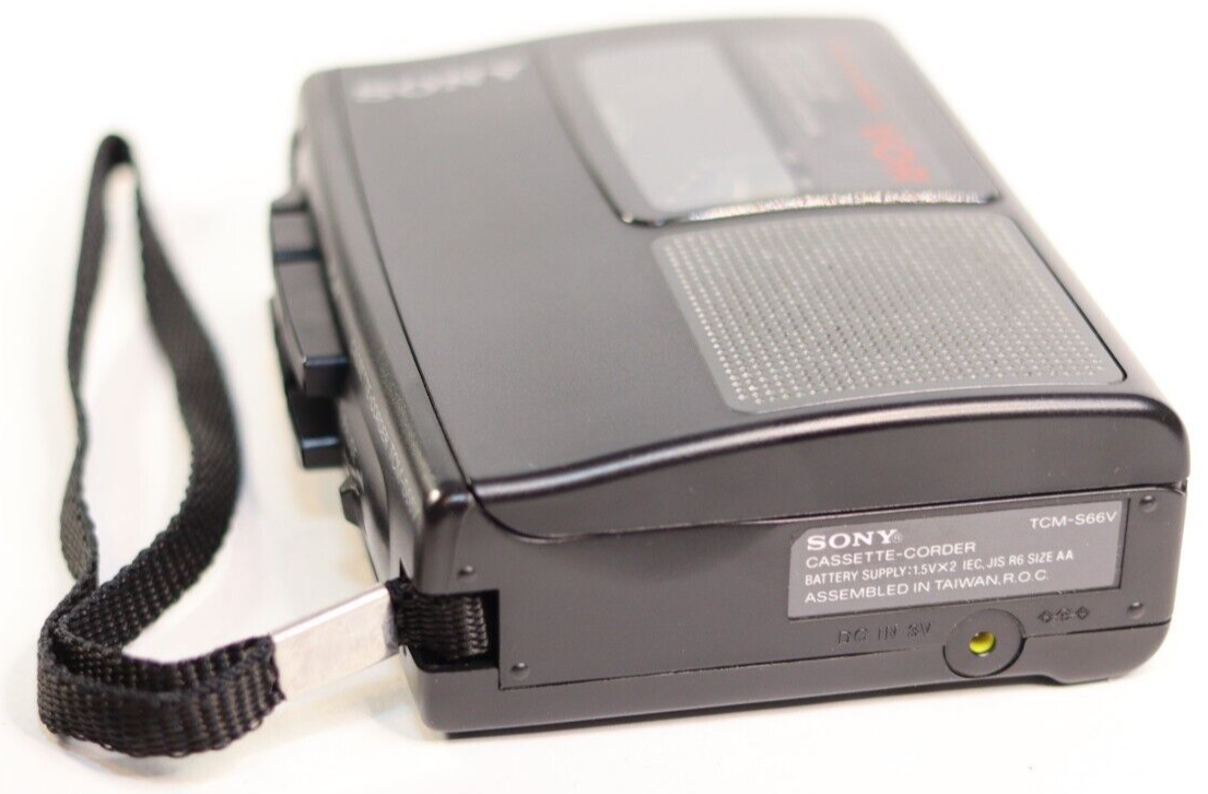 REFURBISHED - Sony Walkman Cassette-Corder BOXED TCM-S66V - (Fully Operational) SN: 220250