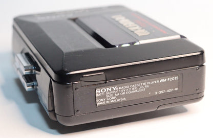 Sony Walkman Radio/Cassette WM-F2015 - (Fully Operational) Serial No: 717032